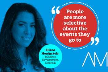 LinkedIn's Elinor Honigstein on how eventprofs should be using social media