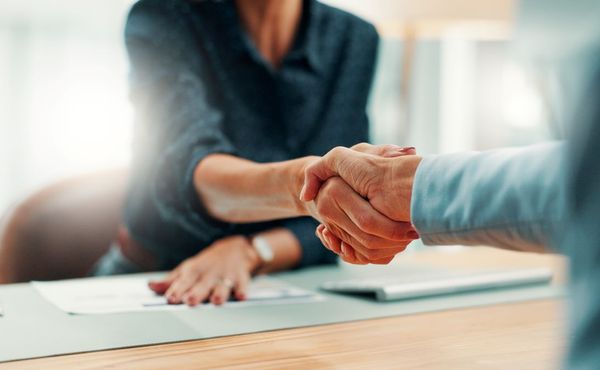 Corporate deal generic handshake