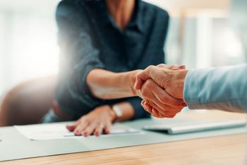 Corporate deal generic handshake