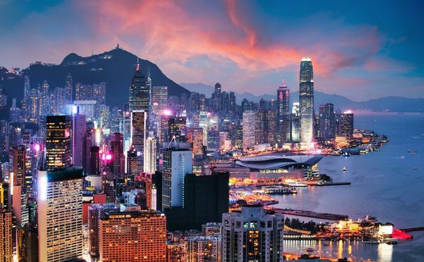Hong Kong skyscrapers