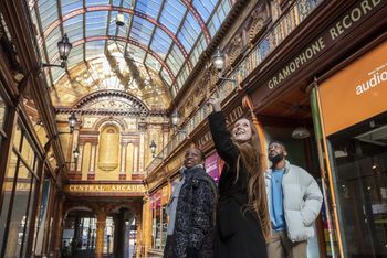 Delegates enjoy Newcastle in the  UK