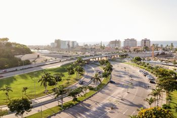 A highway in Angola