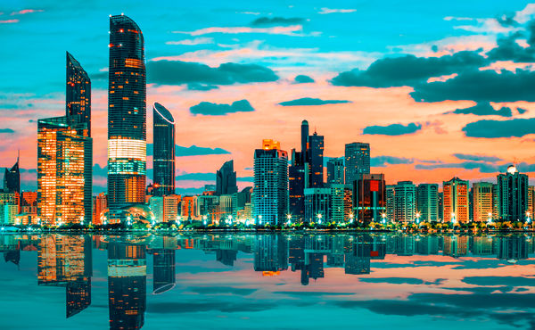IAAPA Expo Middle East was due to take place in Abu Dhabi (pictured) from today, but has been cancelled due to the ongoing conflict in the Middle East
