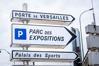 Paris expo signs