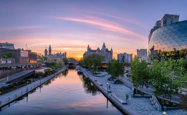 Ottawa at dusk
