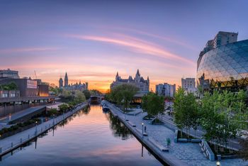 Ottawa at dusk