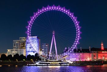 London Eye Purple