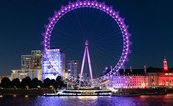 London Eye Purple