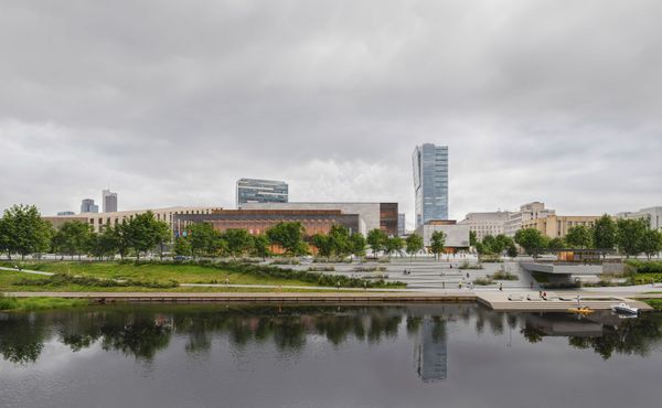An artist's impression of the new Vilnius Congress Centre