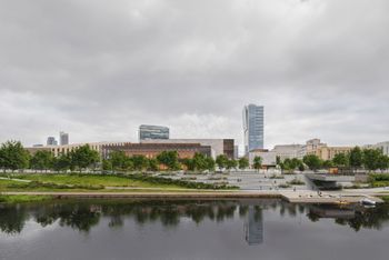 An artist's impression of the new Vilnius Congress Centre