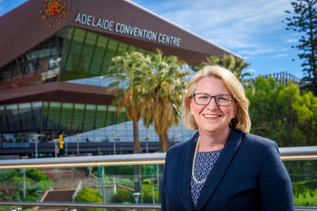 Sarah Goldfinch, Adelaide Convention Centre, general manager