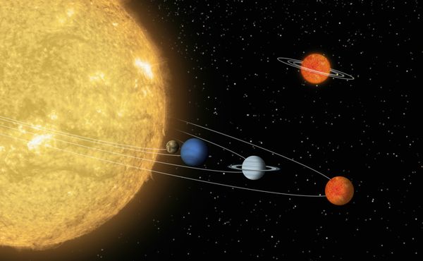 Planets from Nasa Hubble Telescope