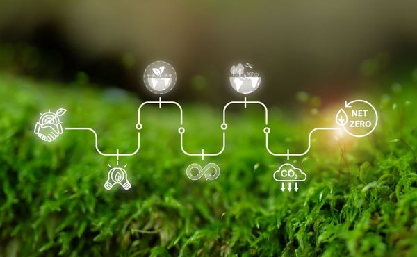 Net Zero journey illustrated