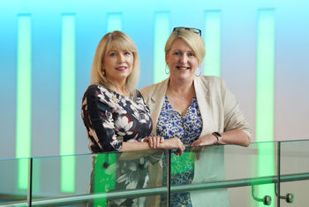 Left to right are Lezley Marion Cameron (Chair) and Amanda Wrathall (CEO) of the EICC (by Stewart Attwood)