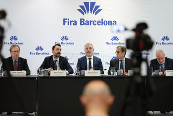 The Fira De Barcelona board, presided over by Mayor Jaume Collboni, deliver results