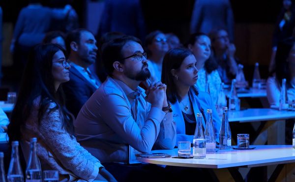Delegates seated at AWC in Lisbon 2022 