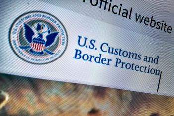 US Customs borders