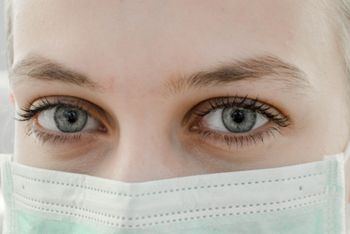 Nurse in face mask