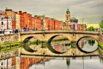 Dublin with view of bridge