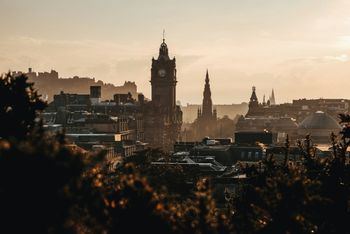 Edinburgh skyline at dusk3