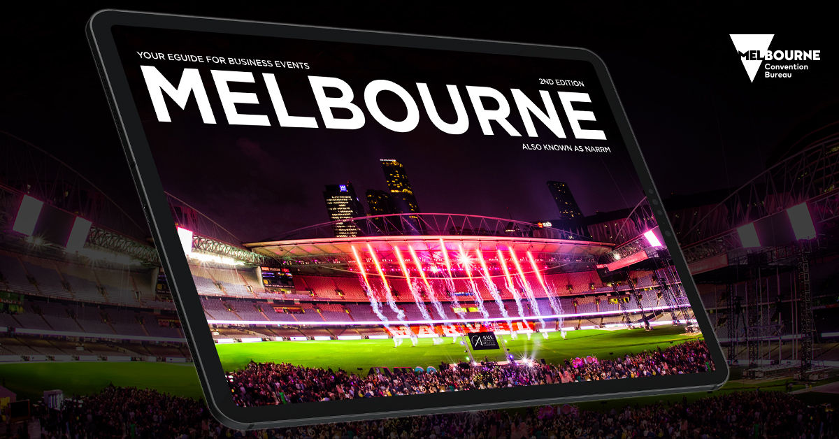 Melbourne launches new eGuide for meeting planners Association