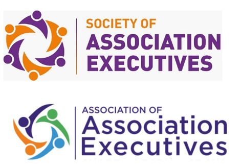 clashing logos for associations of association executives