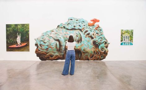 Collaborative space Alserkal Avenue showcasing art in Dubai