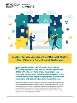 Master Service Agreements with Hotel Chains Offer Planners Benefits and Challenges