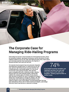 The Corporate Case for Managing Ride-Hailing Programs