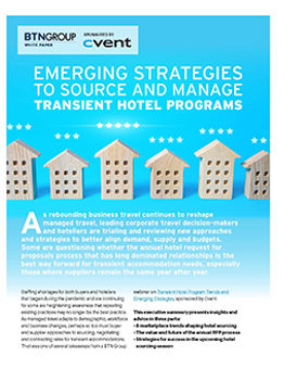 Emerging Strategies to Source and Manage Transient Hotel Programs