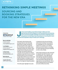 Rethinking Simple Meetings: Sourcing and Booking Strategies for the New Era