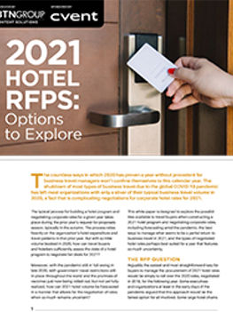 2021 Hotel RFPs: Options to Explore