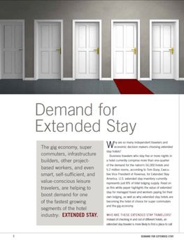 Demand for Extended Stay