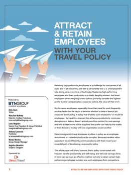 Attract and Retain Employees With Your Travel Policy