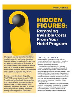 Hidden Figures: Removing Invisible Costs From Your Hotel Program