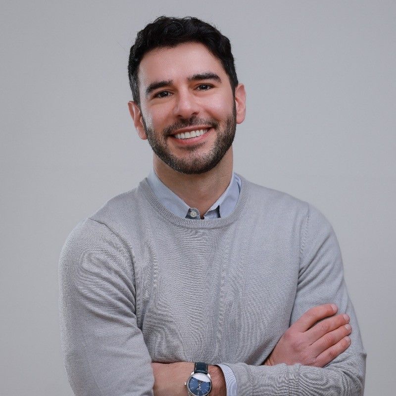 Adam Braun (above) and Philip Charm (below) are co-founders of Clarasight, once an emissions data and modeling provider that is now expanding to address multiple managed travel challenges.