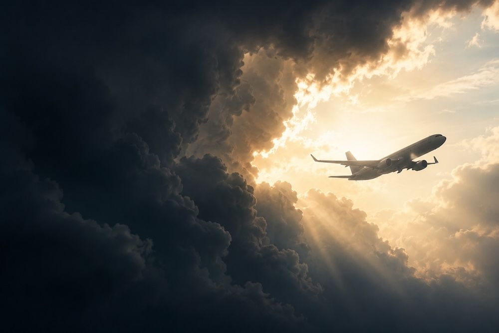 Plane Dark Cloud