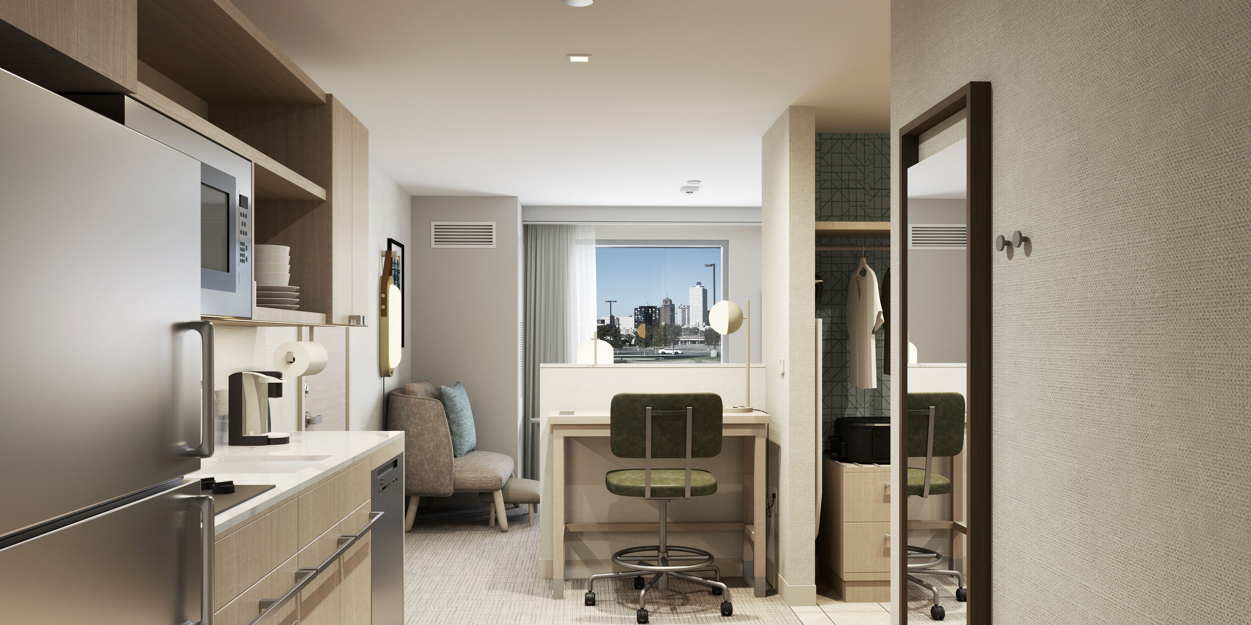 Homewood Suites' prototype King Efficiency Suite