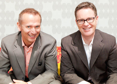 Jim Burba (left) and Bob Hayes will continue to run Burba Hotel Network events in cooperation with Northstar Travel Group.