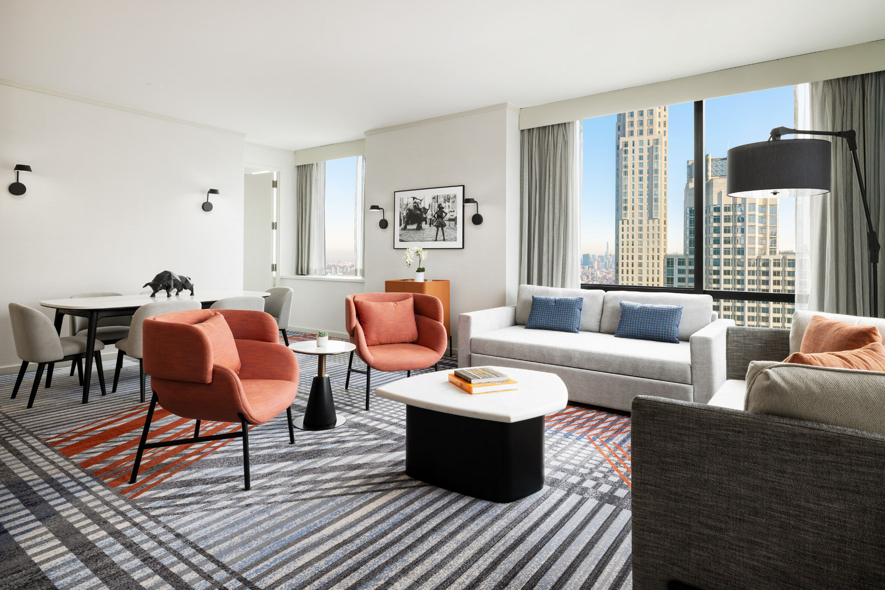 Mocial Hotel es una de las lujosas suites del remodelado Hotel Mosical en el centro de Nueva York, programado para debutar el 15 de octubre.