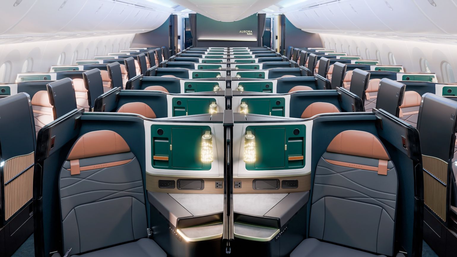 Alaska 787 Aurora