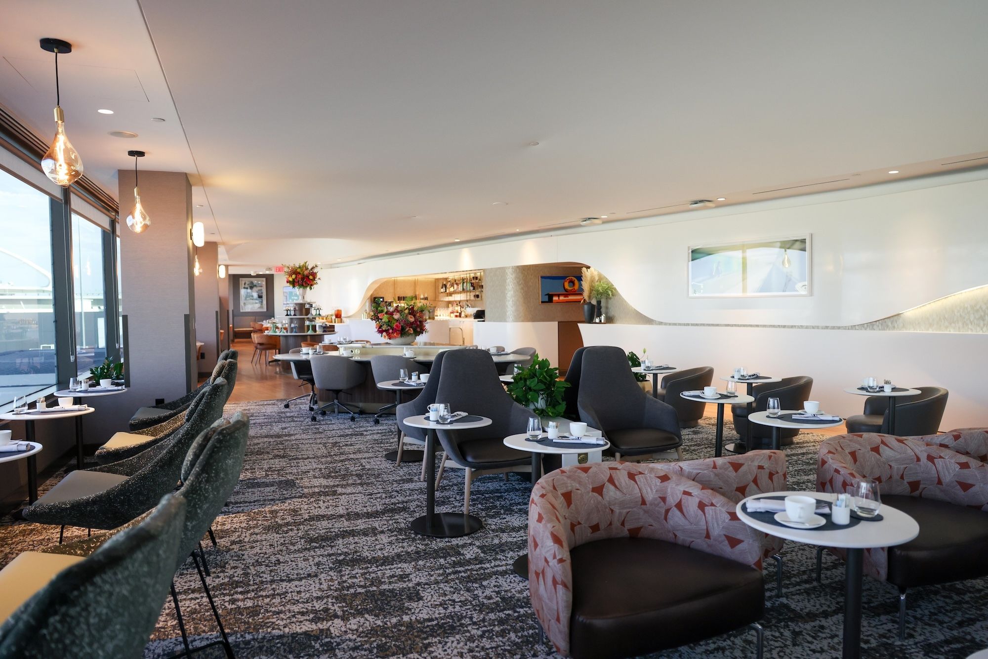 The second Delta One lounge is 4,000 square feet and seats 75.Source: Delta Air Lines