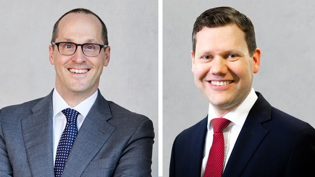 Stefan Kreuzpaintner (left) and Heiko Reitz