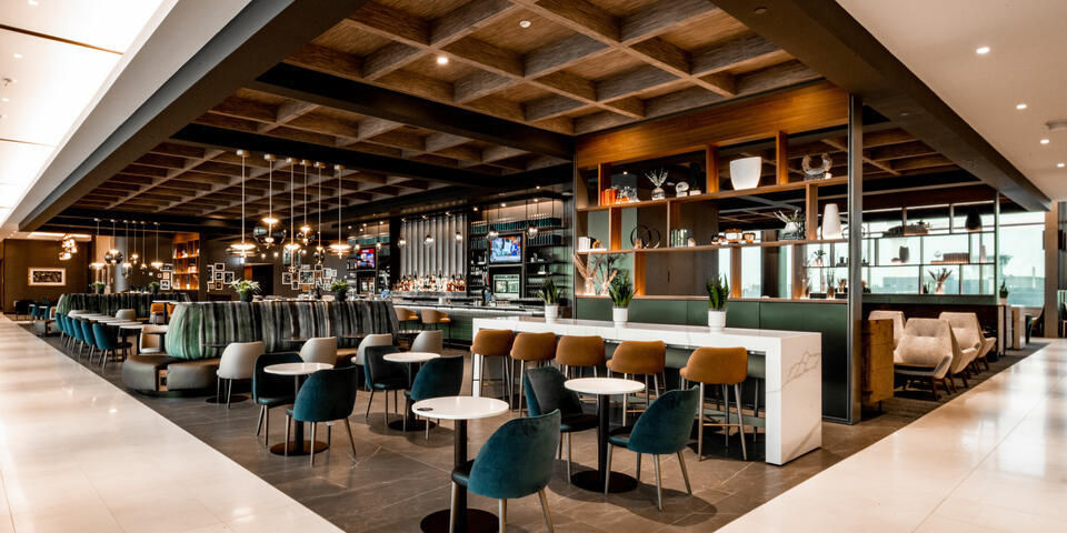 Delta's newest Sky Club at Hartsfield-Jackson Atlanta International Airport, set to open April 8.Credit: Delta Air Lines