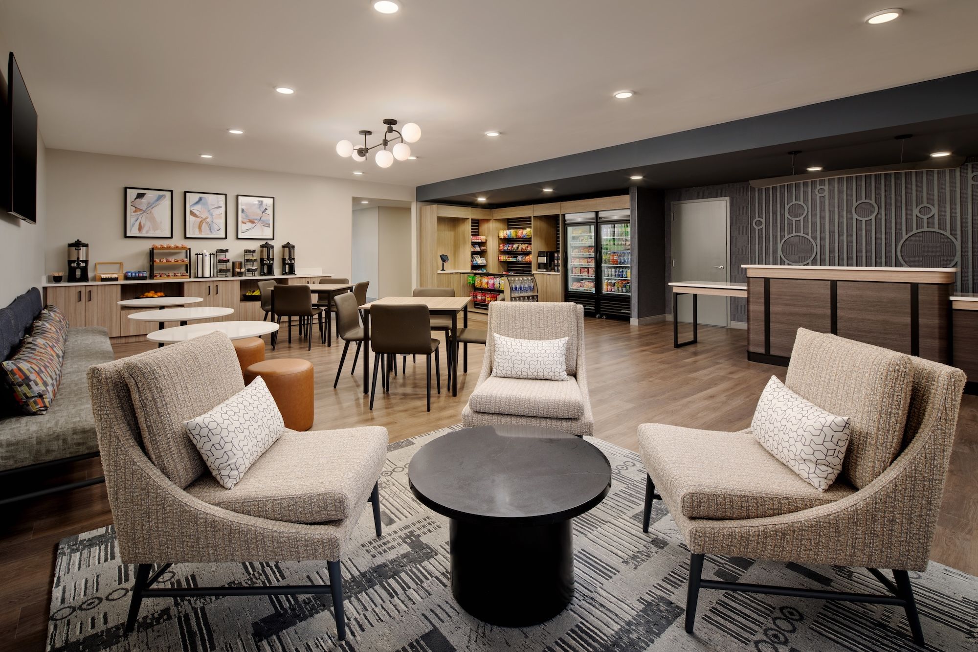 The Huntsville, Ala., Hyatt Studios' lobbySource: Hyatt Hotels Corp.