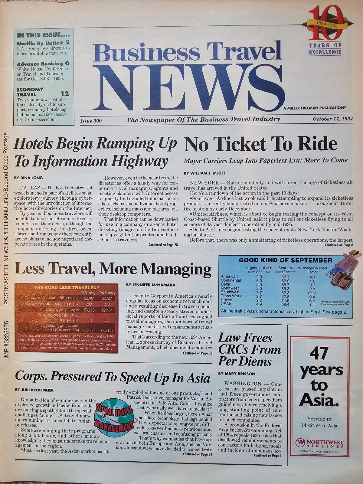 1994 Cover Image October