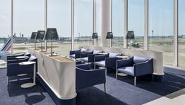 Air France lounge Heathrow T4