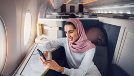 Etihad Airways introduces free inflight messaging