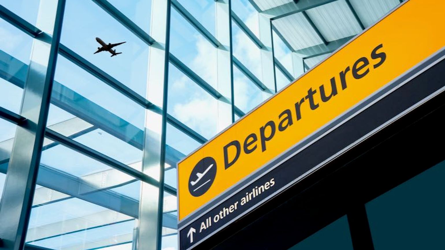 Heathrow Airport signage