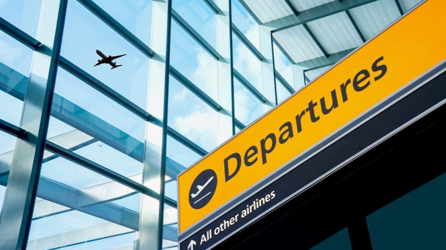 Heathrow Airport signage